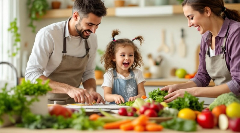 تغذیه سالم، پشتوانهی سلامت جسم و روان کودکان